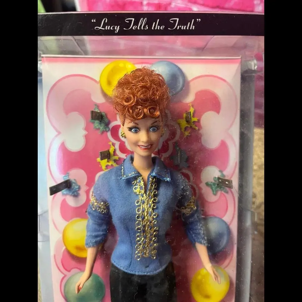 I Love Lucy Barbie “Lucy Tells the Truth” 2009, Episode 72 Pink Label‎ NIB